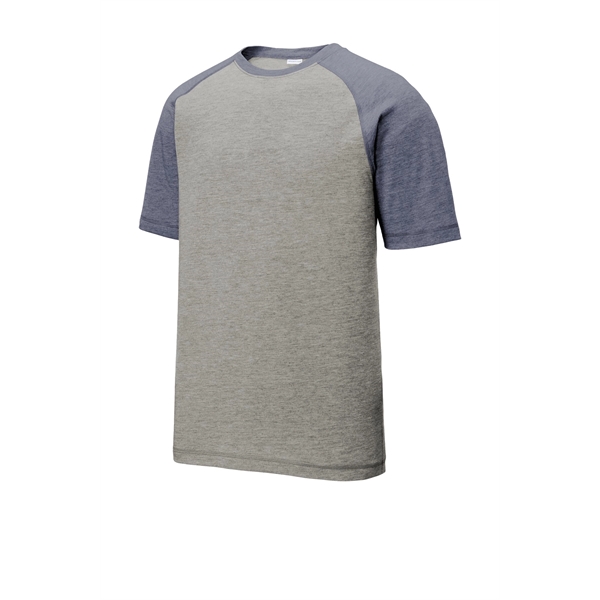 Sport-Tek PosiCharge Tri-Blend Wicking Raglan Tee. - Sport-Tek PosiCharge Tri-Blend Wicking Raglan Tee. - Image 74 of 107