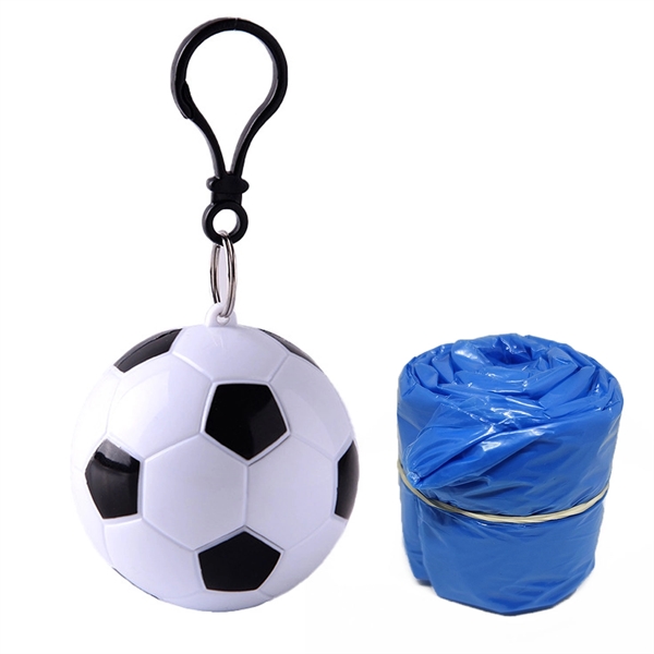 Portable Key Ring Spherical Raincoat - Portable Key Ring Spherical Raincoat - Image 1 of 2