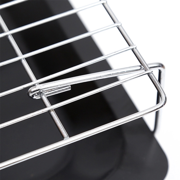 Folding Portable Simple Barbecue Charcoal Grill BBQ Baking P - Folding Portable Simple Barbecue Charcoal Grill BBQ Baking P - Image 2 of 5