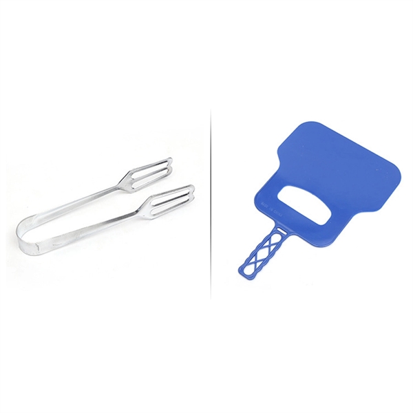 Folding Portable Simple Barbecue Charcoal Grill BBQ Baking P - Folding Portable Simple Barbecue Charcoal Grill BBQ Baking P - Image 5 of 5