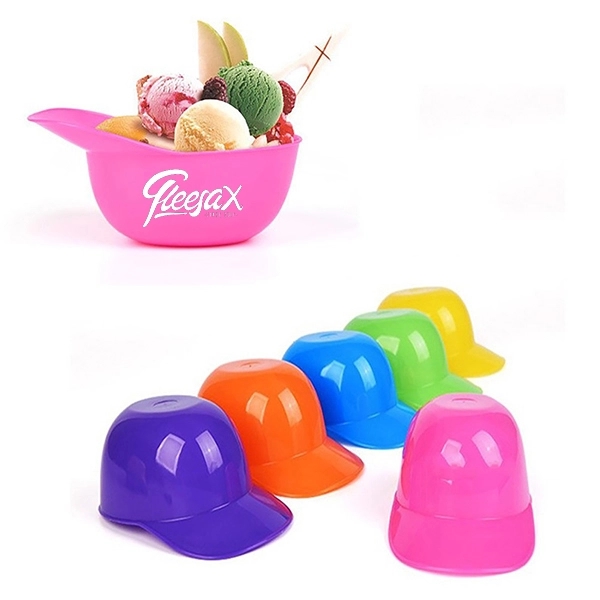 Baseball helmet ice cream bowl(Free Shipping) - Baseball helmet ice cream bowl(Free Shipping) - Image 0 of 2