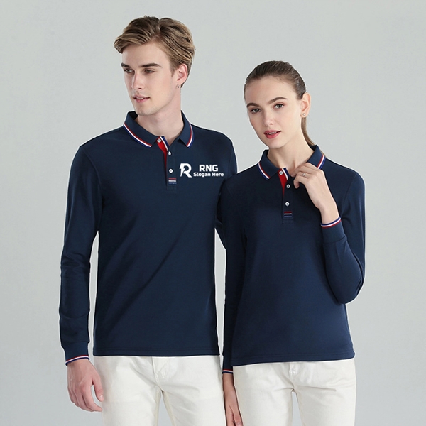 Long Sleeve Core Classic Polo Shirt - Long Sleeve Core Classic Polo Shirt - Image 0 of 3
