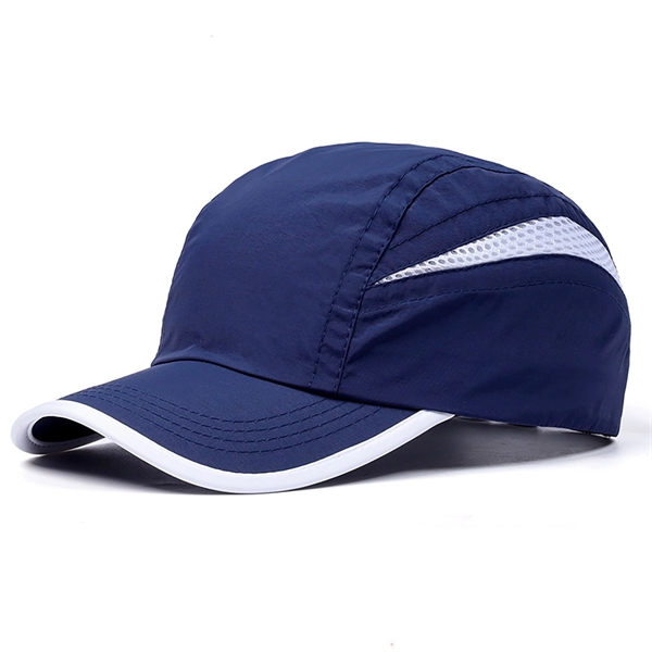 Jogging Fast Dry Sports Baseball Cap - Jogging Fast Dry Sports Baseball Cap - Image 6 of 11
