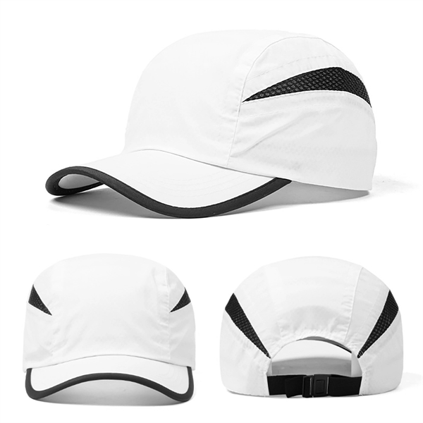 Jogging Fast Dry Sports Baseball Cap - Jogging Fast Dry Sports Baseball Cap - Image 10 of 11