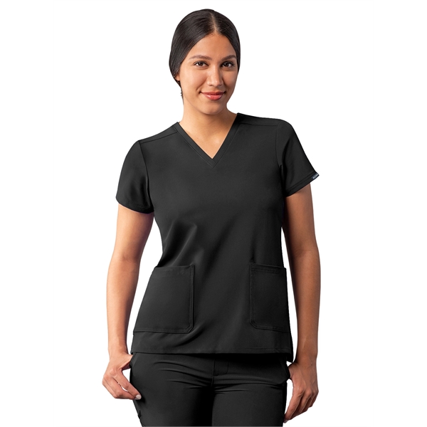 Adar - Addition - Women's Multi-Pocket V-Neck Top - Adar - Addition - Women's Multi-Pocket V-Neck Top - Image 0 of 11