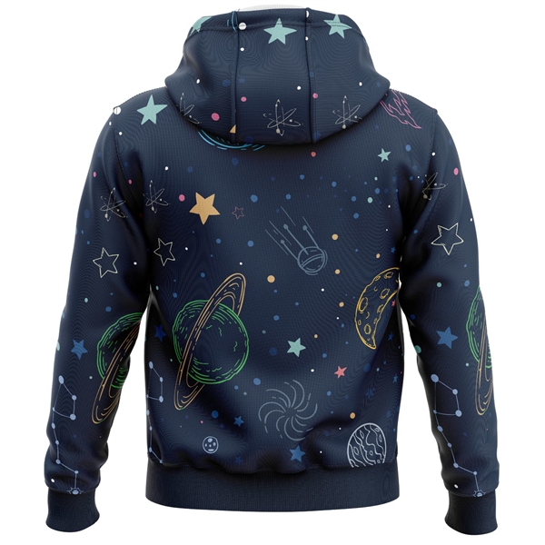 Unisex 160 GSM Lightweight Brushed Milk Silk Hoodie - Unisex 160 GSM Lightweight Brushed Milk Silk Hoodie - Image 2 of 5