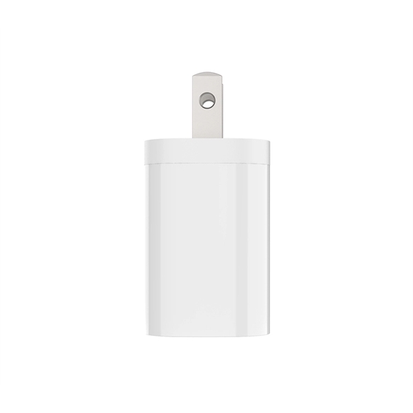 Dual Port USB Wall Plug Charger - PD 18W + QC3.0 - Dual Port USB Wall Plug Charger - PD 18W + QC3.0 - Image 4 of 5