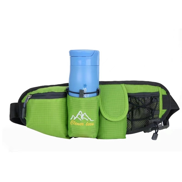 Running Belt Waist Bag with Water Bottle Holder - Running Belt Waist Bag with Water Bottle Holder - Image 5 of 5