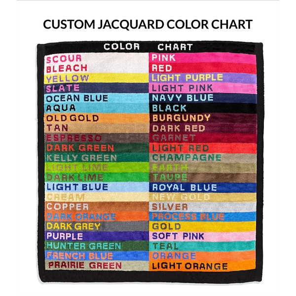 24 x 44, 11 lb., Custom Woven Sport / Fitness Towel - 24 x 44, 11 lb., Custom Woven Sport / Fitness Towel - Image 1 of 3