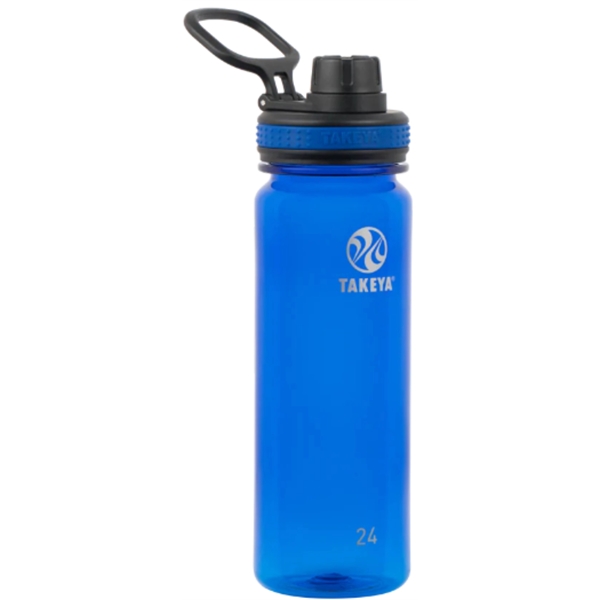 Takeya® Tritan 24oz Water Bottle With Spout Lid - Takeya® Tritan 24oz Water Bottle With Spout Lid - Image 3 of 4