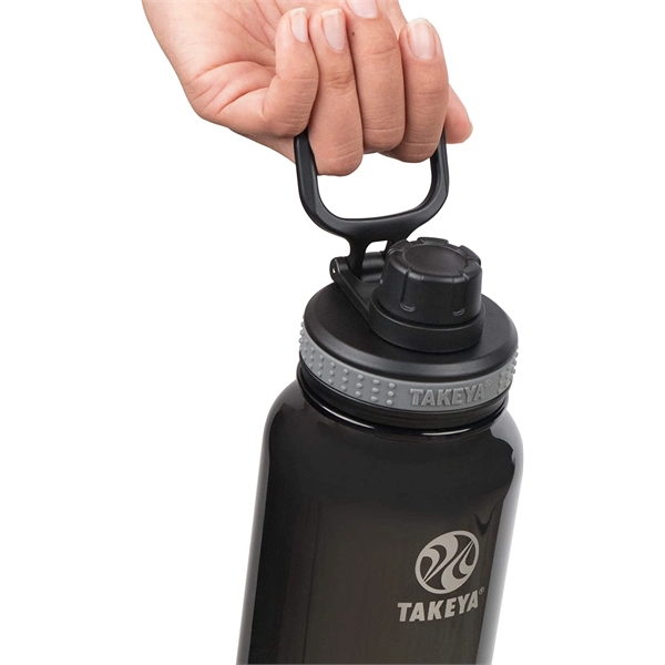 Takeya® Tritan 40oz Water Bottle With Spout Lid - Takeya® Tritan 40oz Water Bottle With Spout Lid - Image 3 of 6