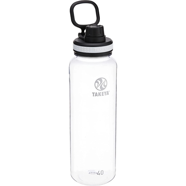 Takeya® Tritan 40oz Water Bottle With Spout Lid - Takeya® Tritan 40oz Water Bottle With Spout Lid - Image 4 of 6