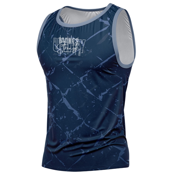 Unisex 160 GSM Brushed Milk Silk Sublimation Tank Top - Unisex 160 GSM Brushed Milk Silk Sublimation Tank Top - Image 1 of 5