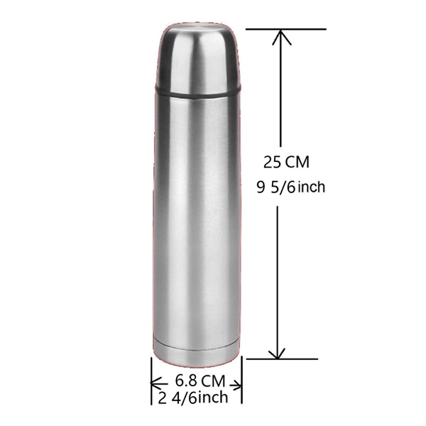 Slim Vacuum Thermal Bullet Bottle with Carry Bag - Slim Vacuum Thermal Bullet Bottle with Carry Bag - Image 1 of 4