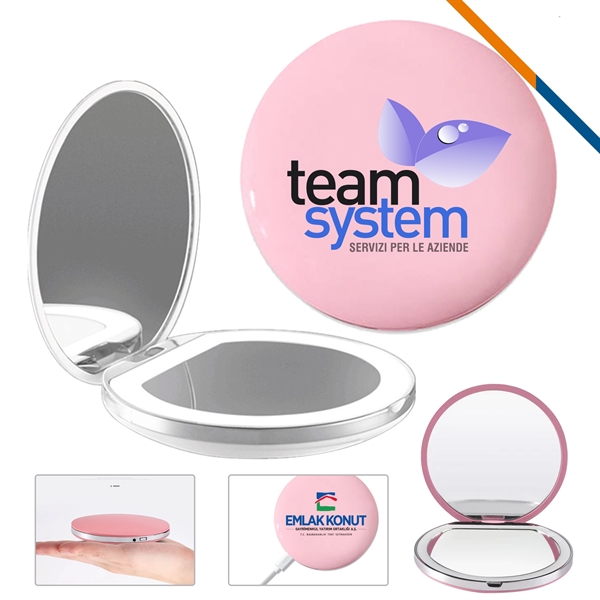 Kandy LED Compact Mirror - Kandy LED Compact Mirror - Image 0 of 5