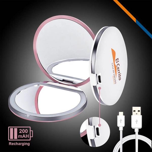 Kandy LED Compact Mirror - Kandy LED Compact Mirror - Image 1 of 5