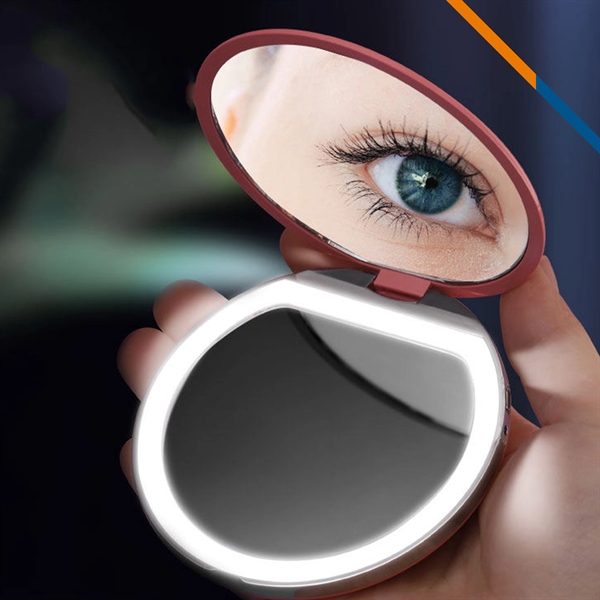 Kandy LED Compact Mirror - Kandy LED Compact Mirror - Image 2 of 5