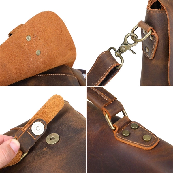 Full Grain Leather Briefcase - Full Grain Leather Briefcase - Image 7 of 7