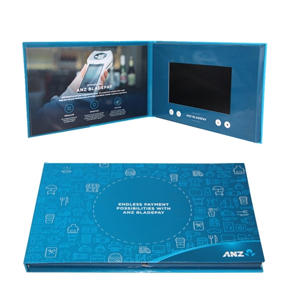 10.1 Inch Screen Customized Hardcover Video Brochure - 10.1 Inch Screen Customized Hardcover Video Brochure - Image 0 of 3