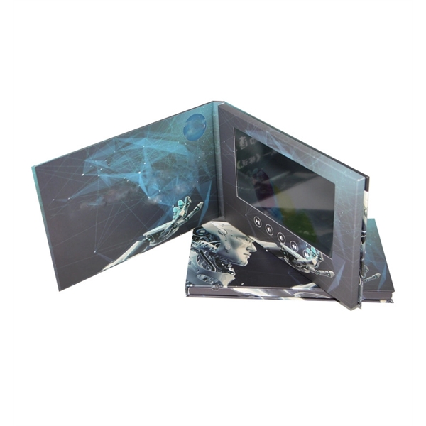 10.1 Inch Screen Customized Hardcover Video Brochure - 10.1 Inch Screen Customized Hardcover Video Brochure - Image 2 of 3
