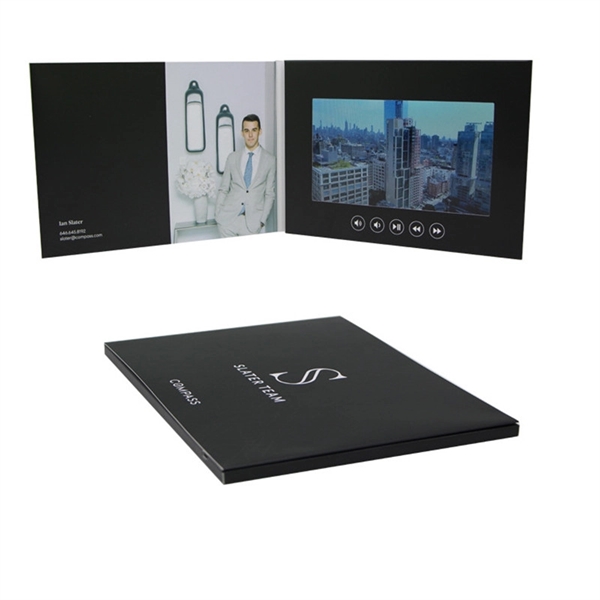 Customized Softcover Video Brochure With 7 Inch Screen - Customized Softcover Video Brochure With 7 Inch Screen - Image 0 of 2