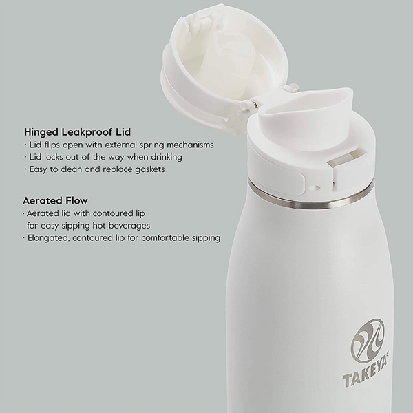 Takeya® Traveler Insulated Leak Proof Mug with Fliplock Lid - Takeya® Traveler Insulated Leak Proof Mug with Fliplock Lid - Image 1 of 2