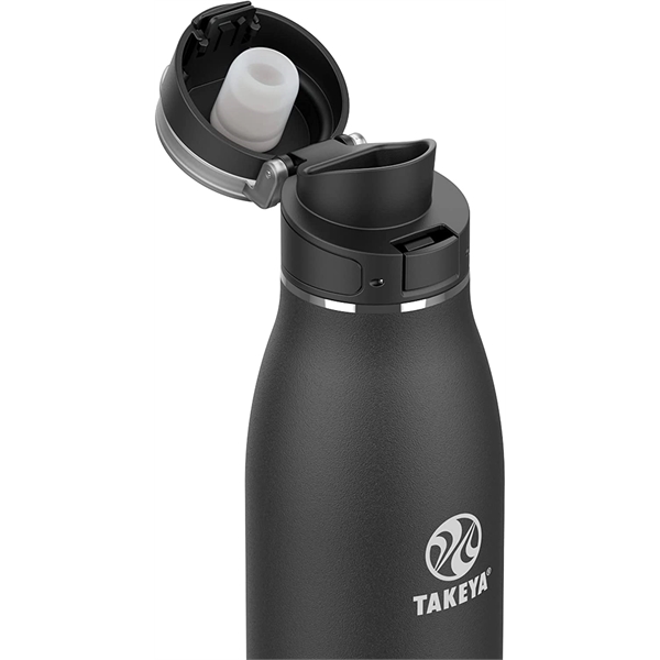 Takeya® Traveler Insulated Leak Proof Mug with Fliplock Lid - Takeya® Traveler Insulated Leak Proof Mug with Fliplock Lid - Image 2 of 2