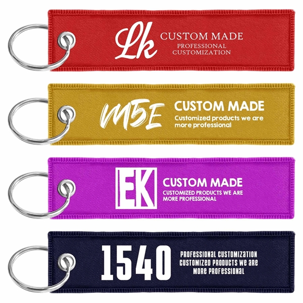 Embroidered/Woven Key Tag - Embroidered/Woven Key Tag - Image 0 of 0