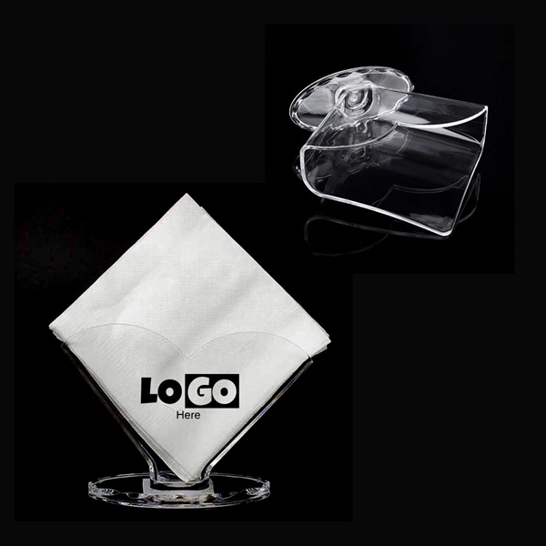 Clear Caddy Beverage Napkin Holder - Clear Caddy Beverage Napkin Holder - Image 0 of 1
