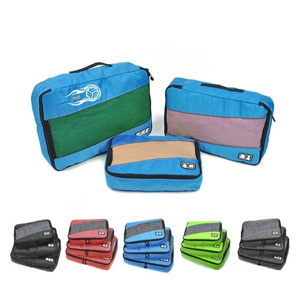 3 Packing Cubes Travel Bag - 3 Packing Cubes Travel Bag - Image 0 of 1