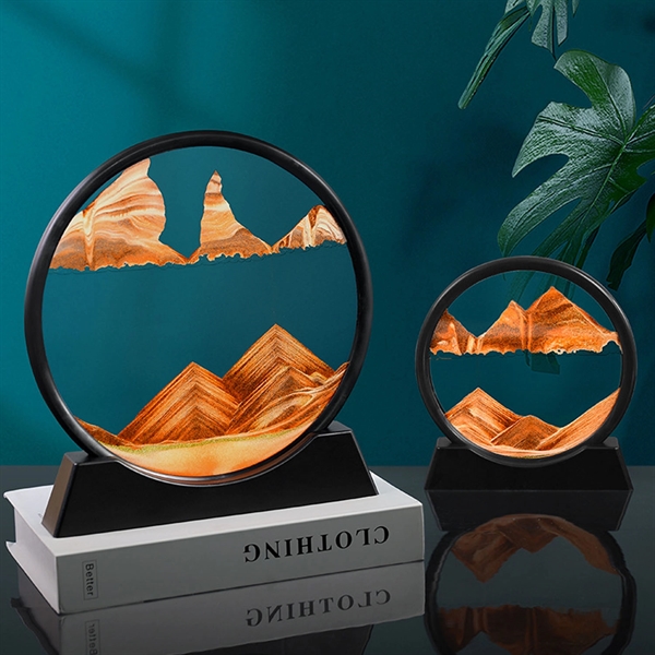 Liquid Motion Quicksand Painting Desktop Decoration - Liquid Motion Quicksand Painting Desktop Decoration - Image 3 of 5