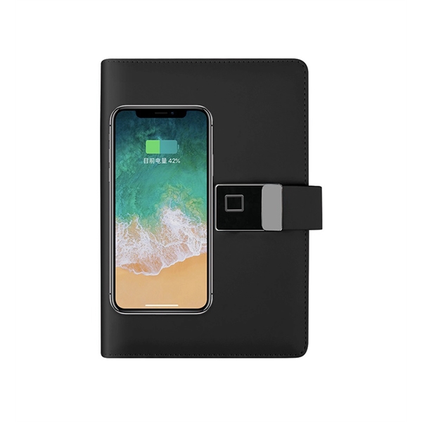 Diary Agenda Notebook with 10000 mAh Power Bank - Diary Agenda Notebook with 10000 mAh Power Bank - Image 2 of 6