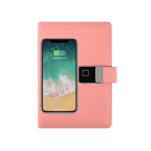 Diary Agenda Notebook with 10000 mAh Power Bank - Diary Agenda Notebook with 10000 mAh Power Bank - Image 5 of 6