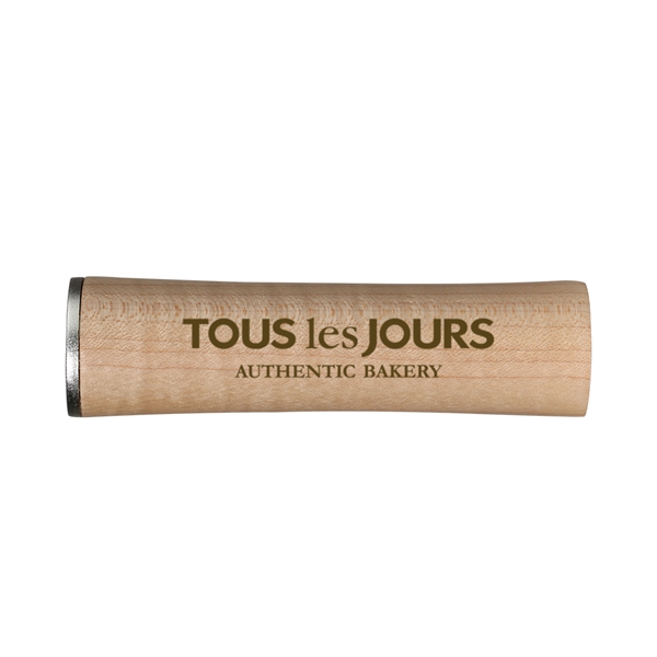 Bucktown Wooden Cylinder Power Bank - Bucktown Wooden Cylinder Power Bank - Image 0 of 4
