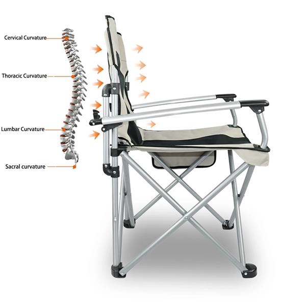 Outdoor Camping Chair With Carrying Bag - Outdoor Camping Chair With Carrying Bag - Image 2 of 3