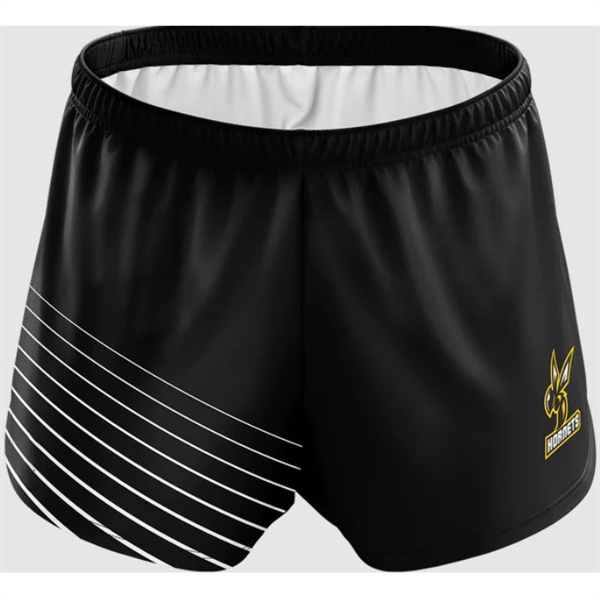 Custom Sublimated Elite Men's Poly-Spandex Track Shorts - Custom Sublimated Elite Men's Poly-Spandex Track Shorts - Image 3 of 3