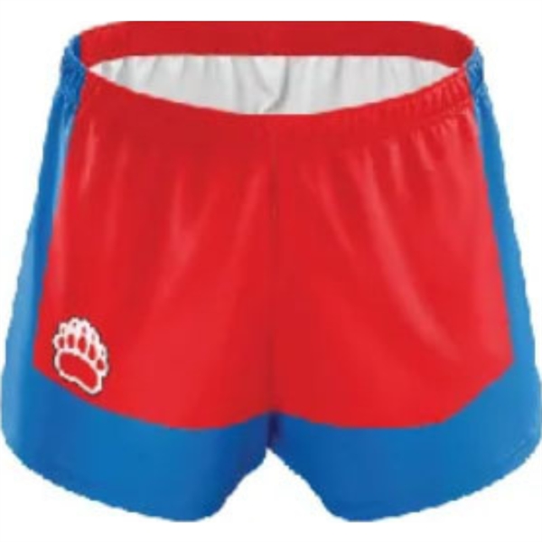 Custom Sublimated Elite Women's Poly-Spandex Track Shorts - Custom Sublimated Elite Women's Poly-Spandex Track Shorts - Image 0 of 3