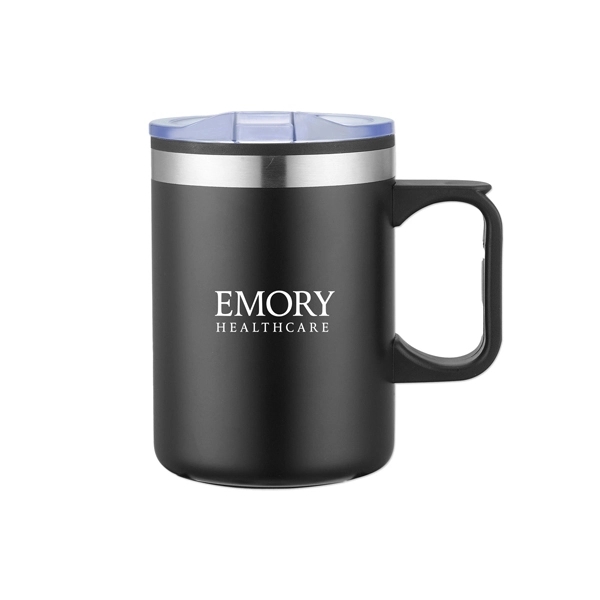 14 Oz. Double Wall Camping Mug with Handle - 14 Oz. Double Wall Camping Mug with Handle - Image 4 of 4