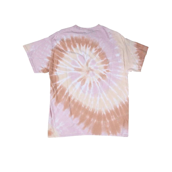 Dyenomite Multi-Color Spiral Tie-Dyed T-Shirt - Dyenomite Multi-Color Spiral Tie-Dyed T-Shirt - Image 54 of 74