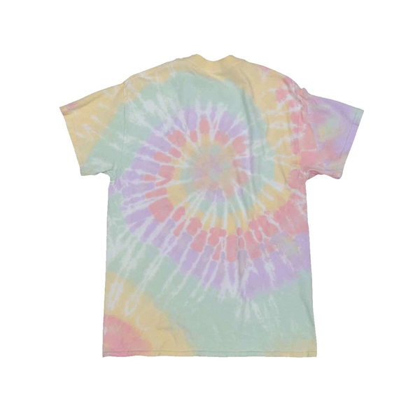 Dyenomite Multi-Color Spiral Tie-Dyed T-Shirt - Dyenomite Multi-Color Spiral Tie-Dyed T-Shirt - Image 50 of 74