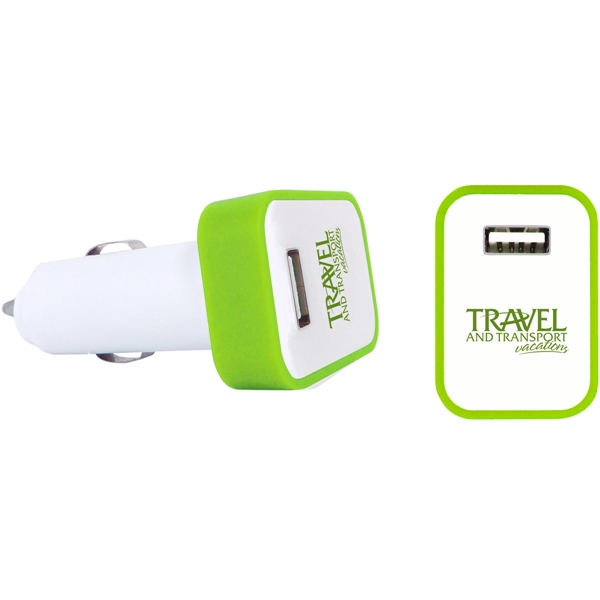 USB Car Charger with LED Light - USB Car Charger with LED Light - Image 1 of 2