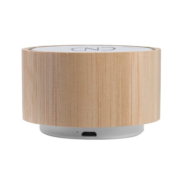 Drake Bamboo Colorful Light-Up Bluetooth Speaker - Drake Bamboo Colorful Light-Up Bluetooth Speaker - Image 0 of 6