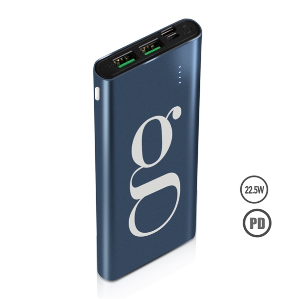 Keswick Sleek Aluminum 10000mAh Power Bank - Keswick Sleek Aluminum 10000mAh Power Bank - Image 0 of 15