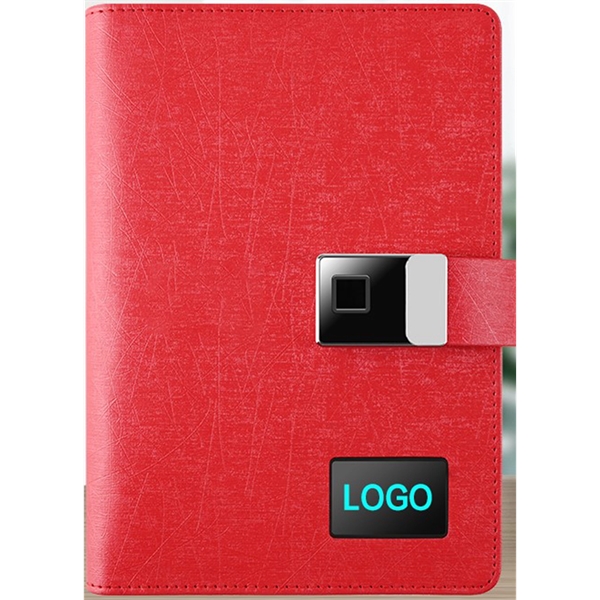 Fingerprint Lock Diary with Power Bank $ USB Drive - Fingerprint Lock Diary with Power Bank $ USB Drive - Image 2 of 2