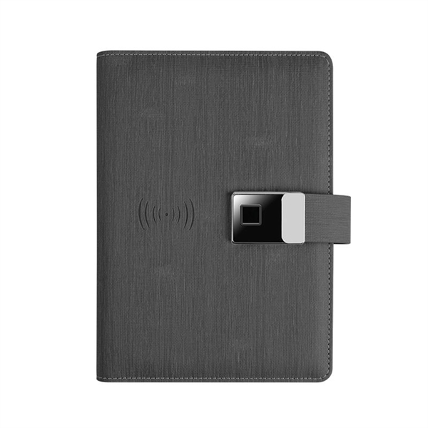 10000 mAh Fingerprint Lock A5 Notebook with 16GB USB Drive - 10000 mAh Fingerprint Lock A5 Notebook with 16GB USB Drive - Image 4 of 9