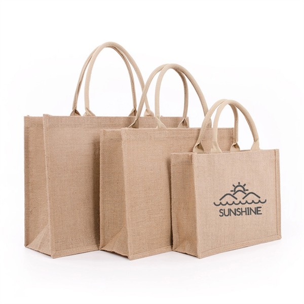 Jute Tote Bags - Jute Tote Bags - Image 0 of 1