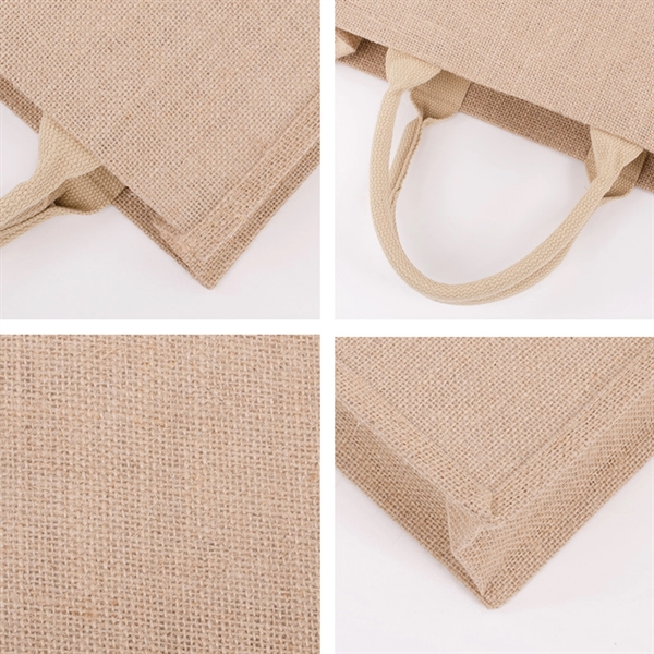 Jute Tote Bags - Jute Tote Bags - Image 1 of 1