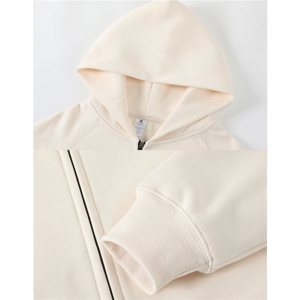 Cotton Hooded Sweatshirt - Cotton Hooded Sweatshirt - Image 2 of 4