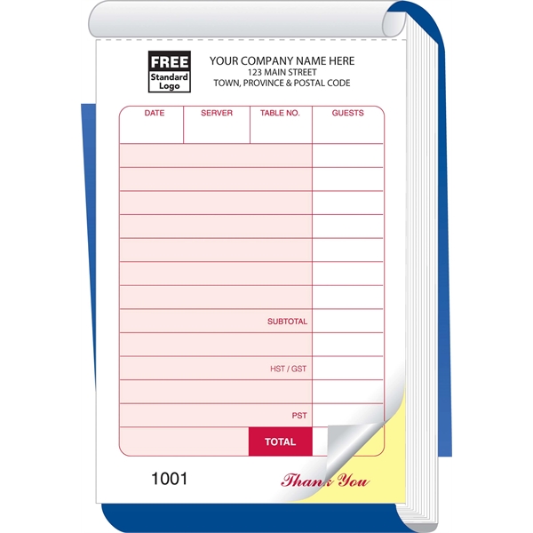 Restaurant Guest Check / Meal Order Books - Restaurant Guest Check / Meal Order Books - Image 0 of 0