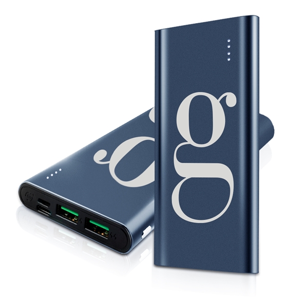 Keswick Sleek Aluminum 10000mAh Power Bank - Keswick Sleek Aluminum 10000mAh Power Bank - Image 3 of 15